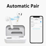 X12 TWS White Wireless Earbuds with Bluetooth and Wireless Charging Case - Audio by Prevo The Chelsea Gamer