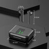 X15 TWS Wireless Earbuds with Bluetooth and Wireless Charging Case with Digital Display - Audio by Prevo The Chelsea Gamer