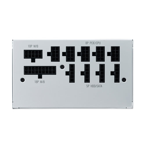 Cooler Master V750 Gold V2 White Edition 750W 135mm Silent FDB Fan 80 PLUS Gold Fully Modular PSU - Core Components by Cooler Master The Chelsea Gamer