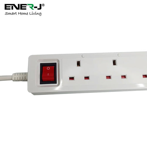 ENER-J WiFi Smart Mains Power 3-Gang Extension with USB - Cables by ENER-J The Chelsea Gamer