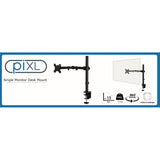 piXL Single Monitor Arm Desk Mount - Furniture by piXL The Chelsea Gamer