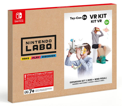 Nintendo Labo Toy-Con 04 VR Kit - Expansion Set 2 Bird & Wind Pedal - Video Games by Nintendo The Chelsea Gamer