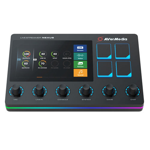 AVerMedia Live Streamer Nexus AX310 Creator's Control Centre - Core Components by AverMedia The Chelsea Gamer