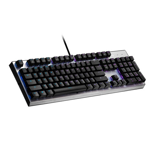 Cooler Master CK351 Optical Keyboard in Silver with LK DarGo Red Switches - Keyboard by Cooler Master The Chelsea Gamer