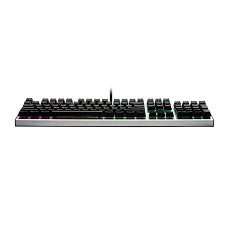 Cooler Master CK351 Optical Keyboard in Silver with LK DarGo Red Switches - Keyboard by Cooler Master The Chelsea Gamer