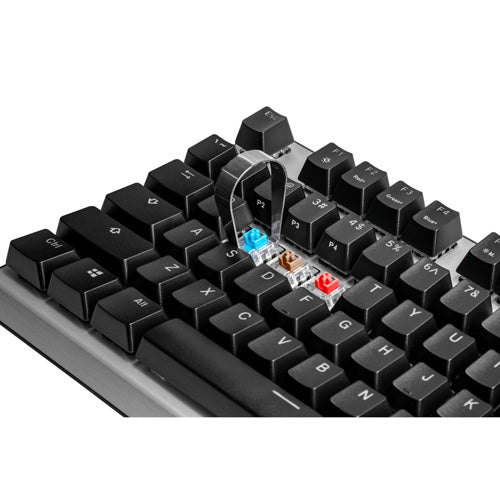 Cooler Master CK351 Optical Keyboard in Silver with LK DarGo Red Switches - Keyboard by Cooler Master The Chelsea Gamer