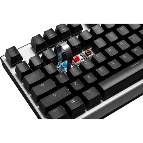 Cooler Master CK351 Optical Keyboard in Silver with LK DarGo Red Switches - Keyboard by Cooler Master The Chelsea Gamer