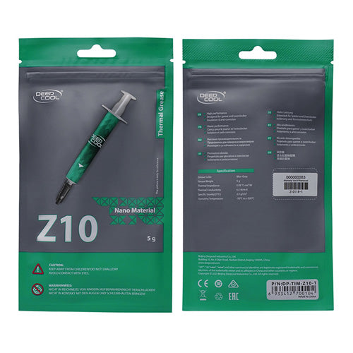 DeepCool Z10 Thermal Compound - Core Components by DeepCool The Chelsea Gamer