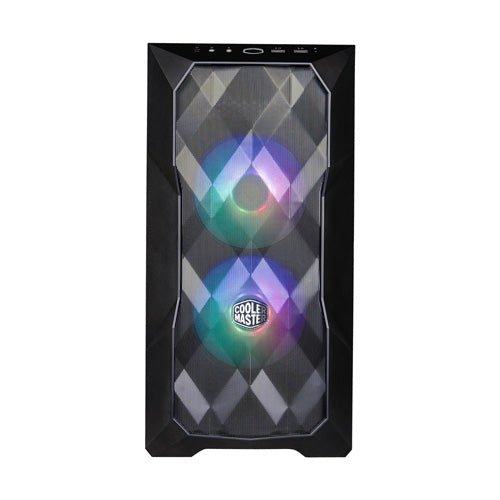 Cooler Master TD300 Mesh Mid Tower PC Case - Black - Core Components by Cooler Master The Chelsea Gamer