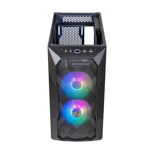 Cooler Master TD300 Mesh Mid Tower PC Case - Black - Core Components by Cooler Master The Chelsea Gamer