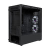 Cooler Master TD300 Mesh Mid Tower PC Case - Black - Core Components by Cooler Master The Chelsea Gamer