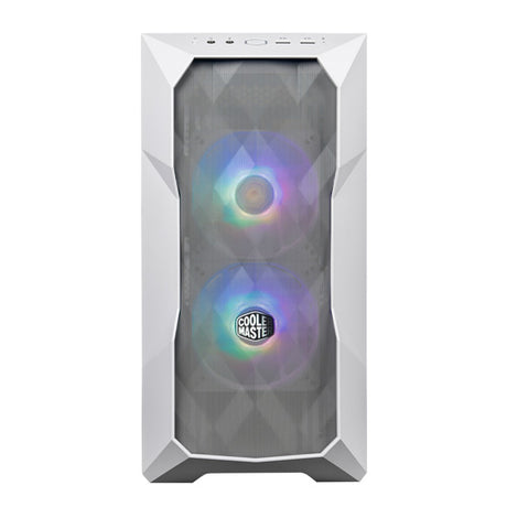 Cooler Master TD300 Mesh Mid Tower PC Case - White - Core Components by Cooler Master The Chelsea Gamer