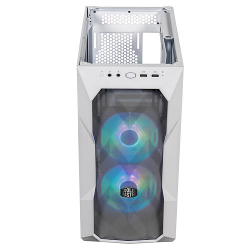 Cooler Master TD300 Mesh Mid Tower PC Case - White - Core Components by Cooler Master The Chelsea Gamer
