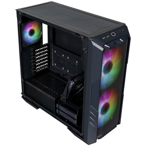 Cooler Master HAF 500 Mid Tower PC Case - Black - Core Components by Cooler Master The Chelsea Gamer