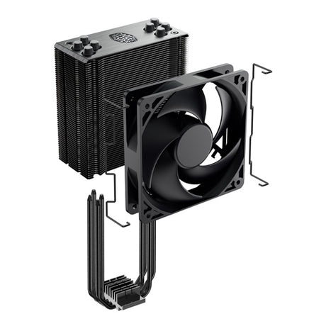 Cooler Master Hyper 212 V2 - Black Edition - Fan CPU Cooler - Core Components by Cooler Master The Chelsea Gamer