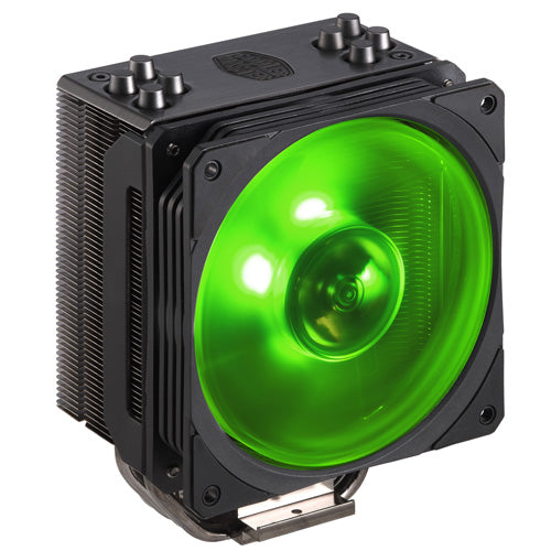 Cooler Master Hyper 212 V2 - RGB Black Edition - Fan CPU Cooler - Core Components by Cooler Master The Chelsea Gamer