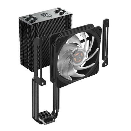 Cooler Master Hyper 212 V2 - RGB Black Edition - Fan CPU Cooler - Core Components by Cooler Master The Chelsea Gamer