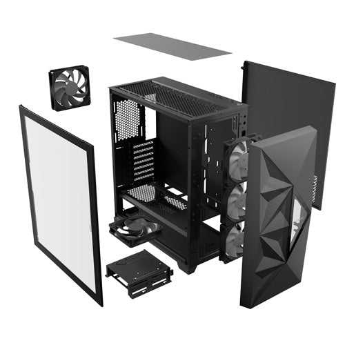 ANTEC DF800 FLUX PC Case - Core Components by Antec The Chelsea Gamer