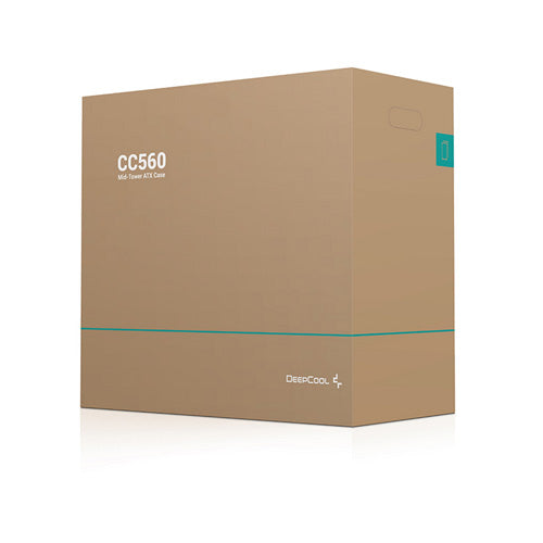 DeepCool CC560 Black PC Case - Core Components by DeepCool The Chelsea Gamer