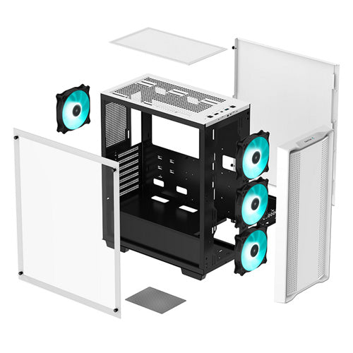 DeepCool CC560 White PC Case - Core Components by DeepCool The Chelsea Gamer