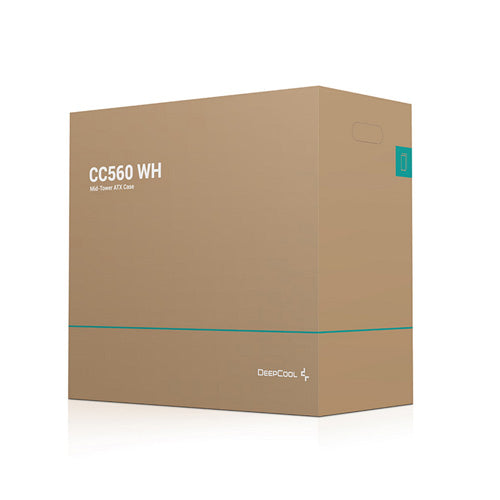 DeepCool CC560 White PC Case - Core Components by DeepCool The Chelsea Gamer