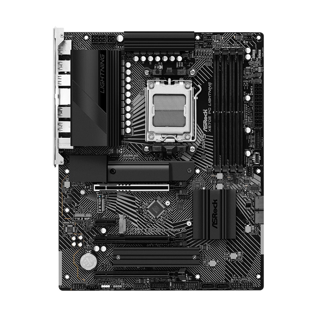 ASRock X670E PG Lightning Motherboard, AMD Socket AM5 - Core Components by ASRock The Chelsea Gamer