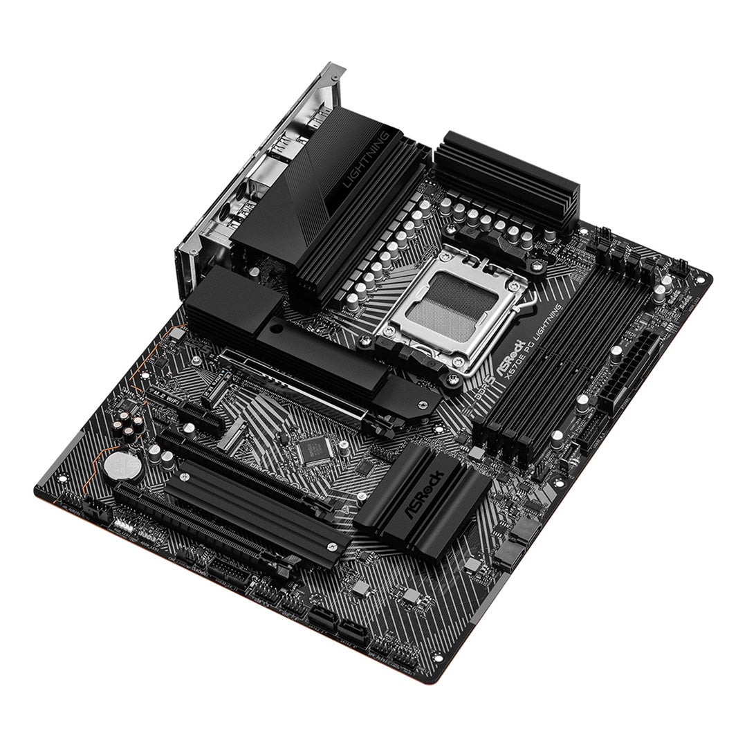 ASRock X670E PG Lightning Motherboard, AMD Socket AM5 - Core Components by ASRock The Chelsea Gamer