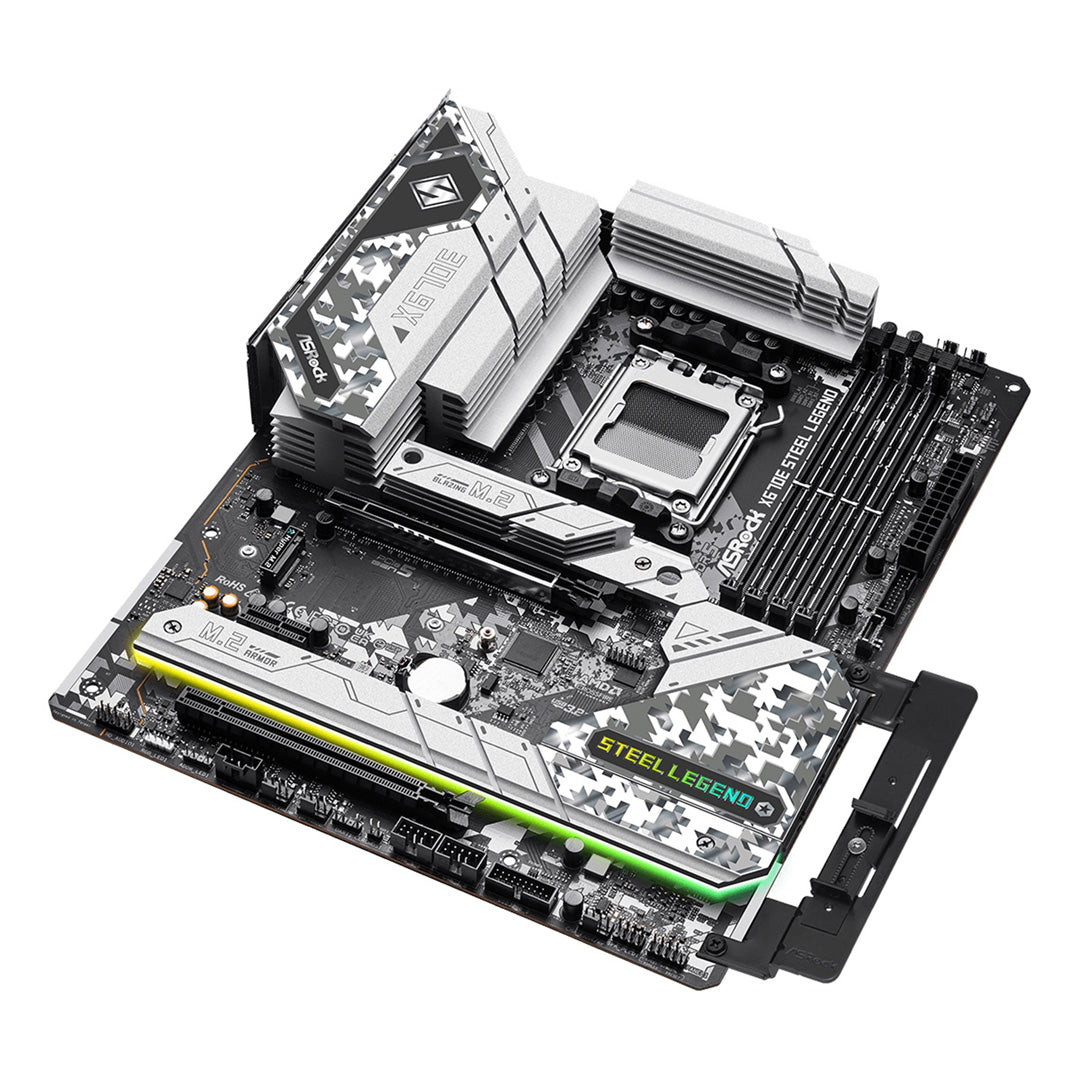 ASRock X670E Steel Legend Motherboard, AMD Socket AM5 - Core Components by ASRock The Chelsea Gamer