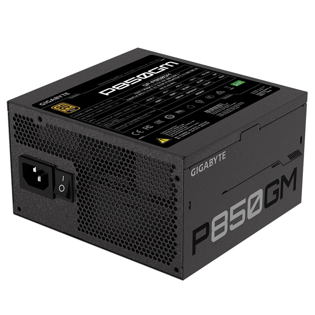 Gigabyte P850GM 850W Power Supply - Core Components by Gigabyte The Chelsea Gamer