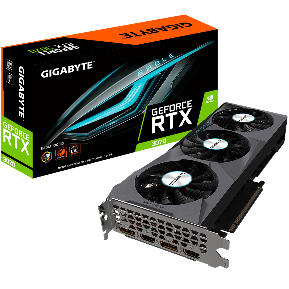Gigabyte - GeForce RTX™ 3070 EAGLE OC V2 8GB - Core Components by Gigabyte The Chelsea Gamer
