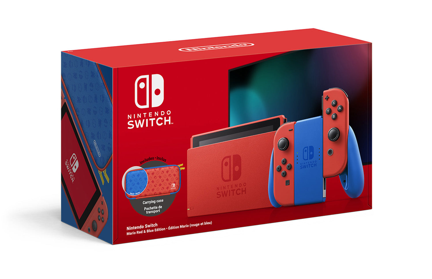 Nintendo Switch: Mario Red & Blue Edition - Console pack by Nintendo The Chelsea Gamer