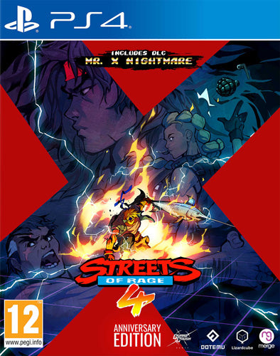 Streets of Rage 4 - Anniversary Edition - PlayStation 4 - Video Games by Merge Games The Chelsea Gamer