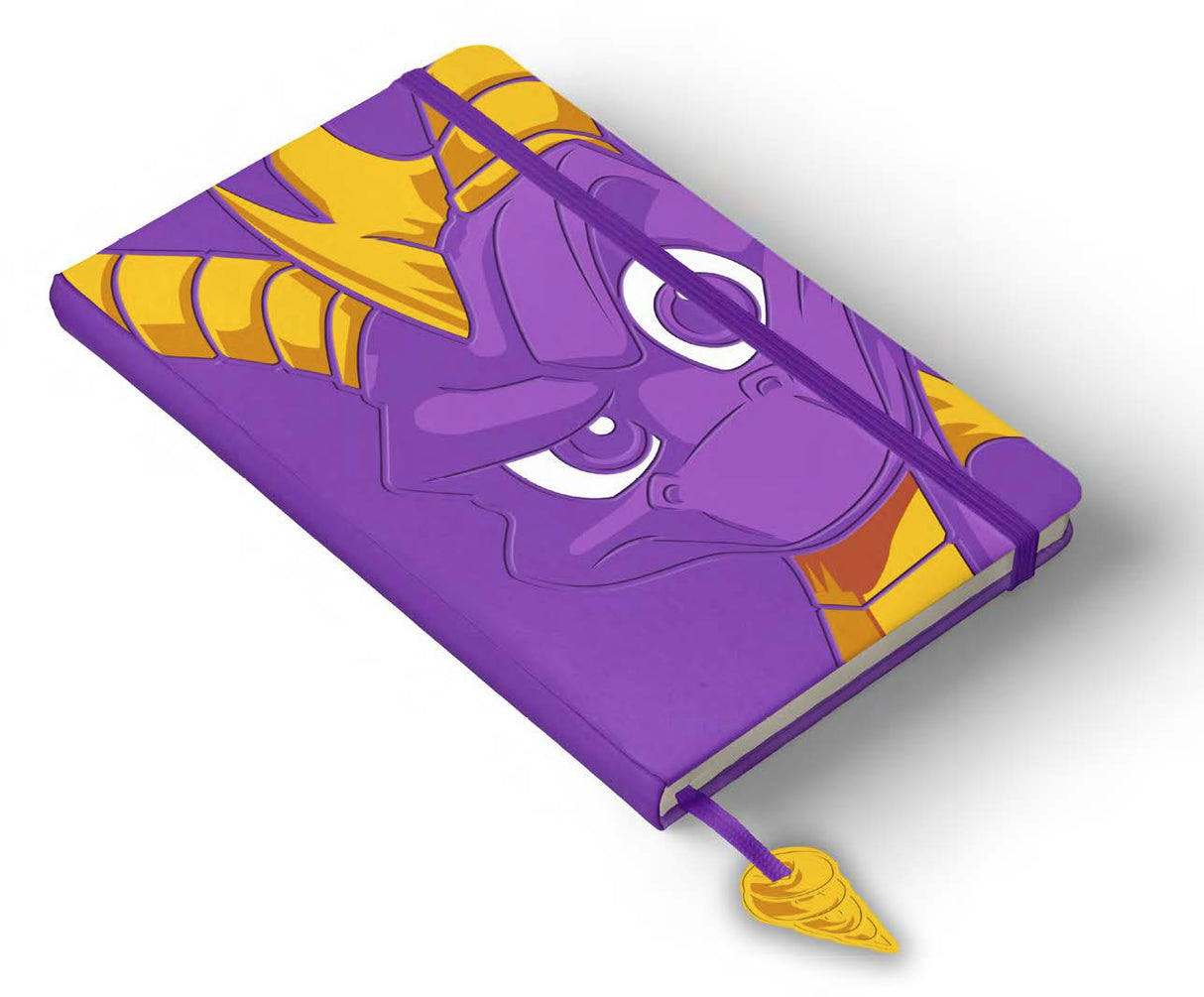 Spyro Face Notebook - merchandise by Rubber Road The Chelsea Gamer