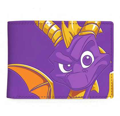 Spyro Face Wallet - merchandise by Rubber Road The Chelsea Gamer