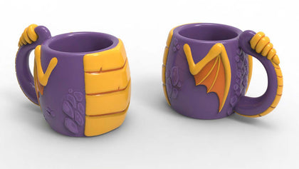 3D Novelty Spyro Mug - merchandise by Rubber Road The Chelsea Gamer