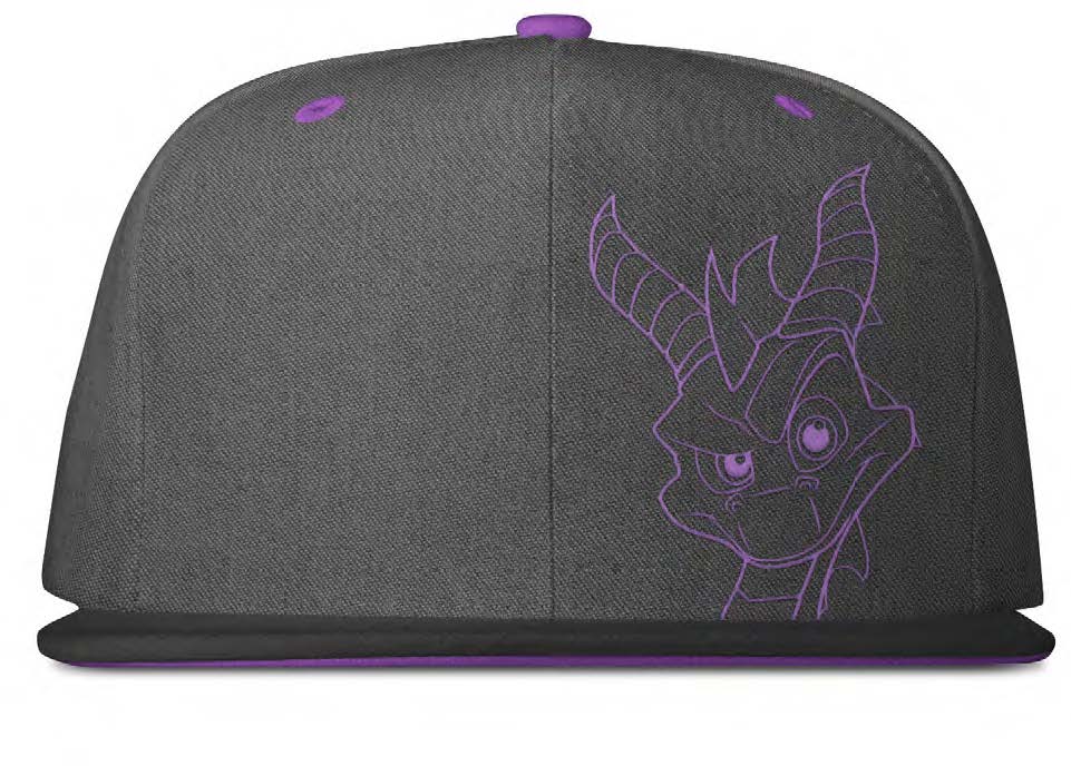 Spyro Black Snapback - merchandise by Rubber Road The Chelsea Gamer