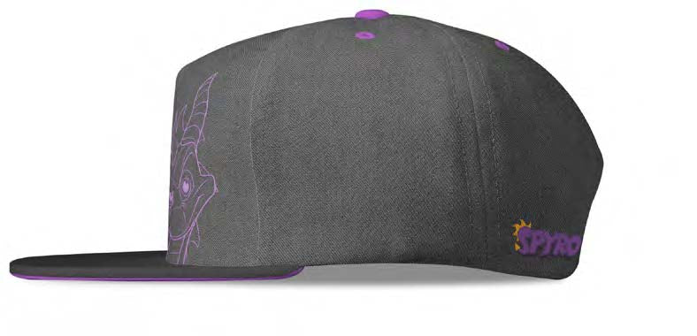 Spyro Black Snapback - merchandise by Rubber Road The Chelsea Gamer