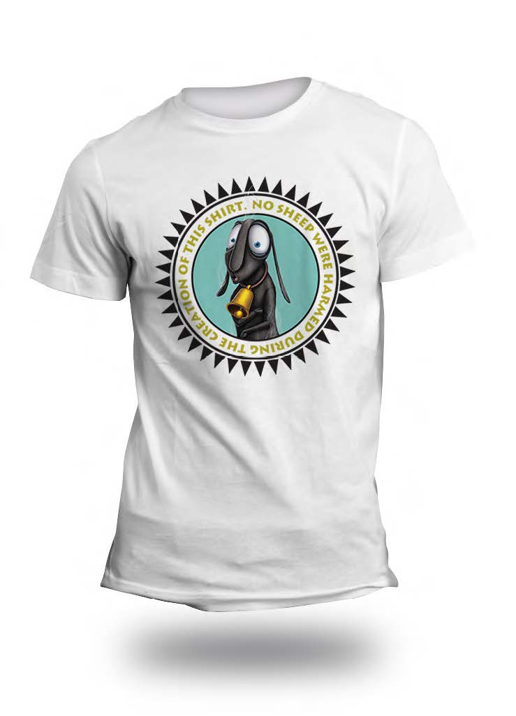 Spyro No Sheep Harmed T-Shirt - merchandise by Rubber Road The Chelsea Gamer