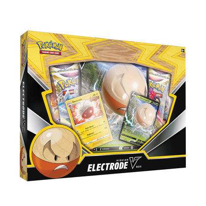 Pokémon TCG: Hisuian Electrode V Box - Merchandise by Pokémon The Chelsea Gamer