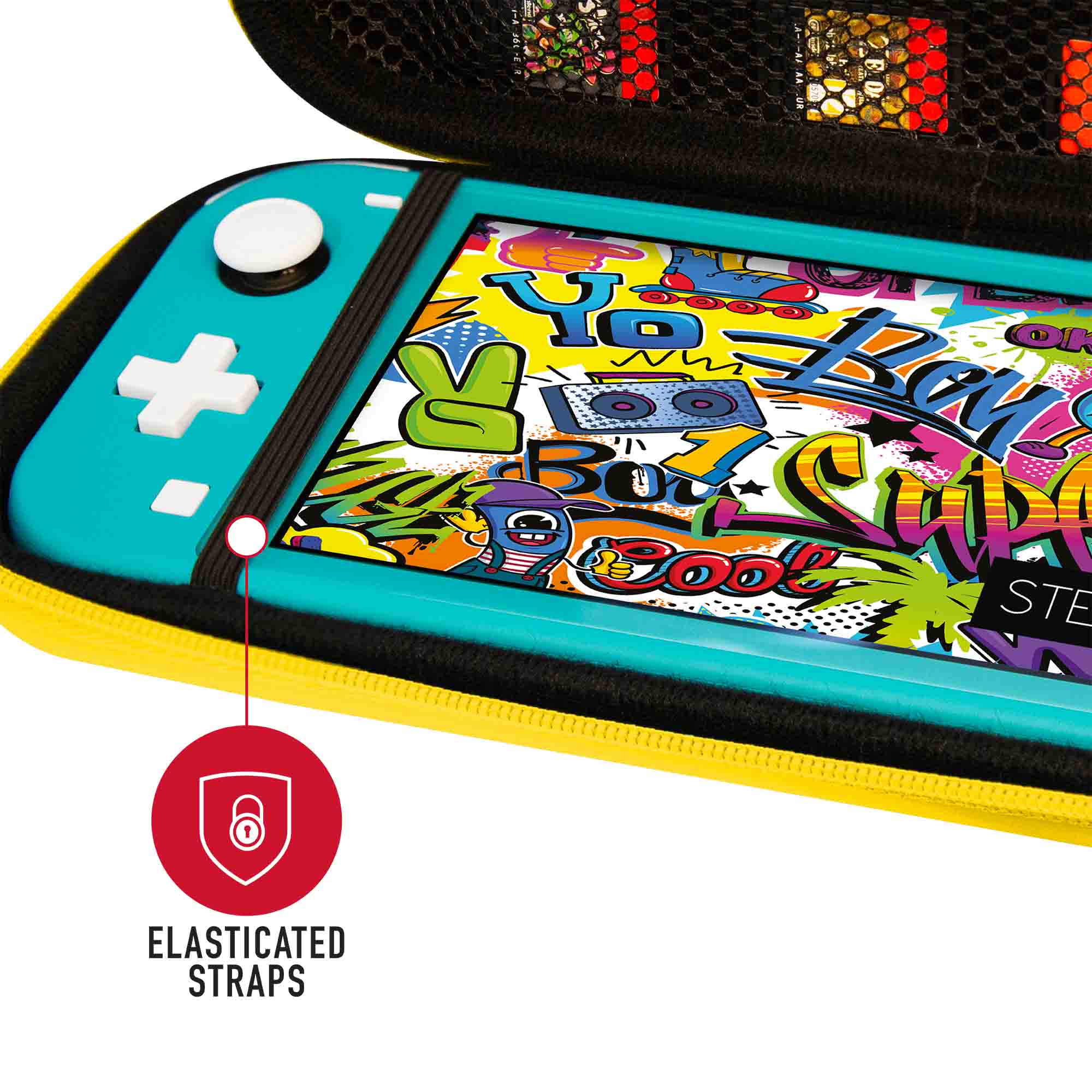 STEALTH Travel Case for Nintendo Switch Lite - SL-01 - Yellow - Console Accessories by ABP Technology The Chelsea Gamer