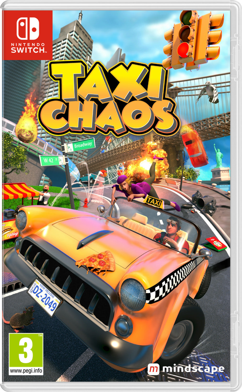 Taxi Chaos - Nintendo Switch - Video Games by Mindscape The Chelsea Gamer
