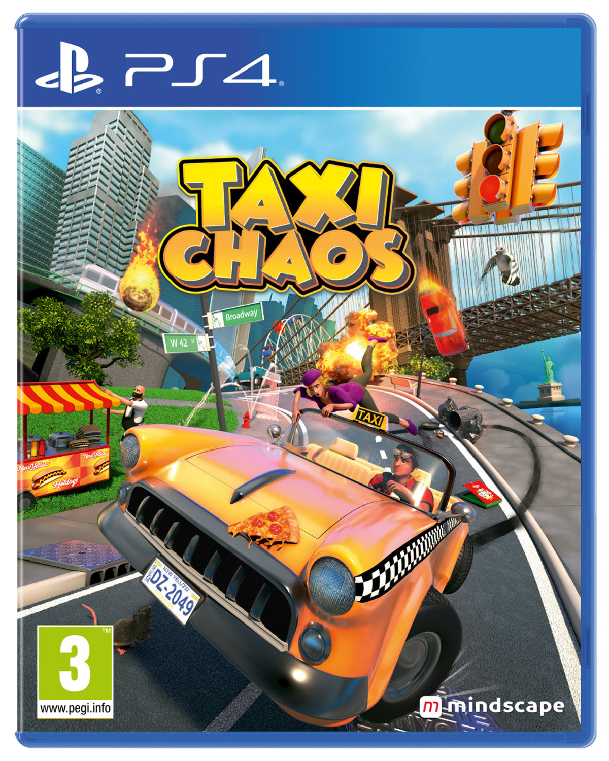 Taxi Chaos - PlayStation 4 - Video Games by Mindscape The Chelsea Gamer