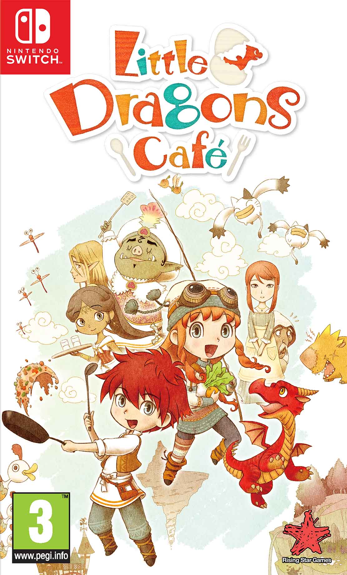 Little Dragons Café - Video Games by Rising Star Games The Chelsea Gamer