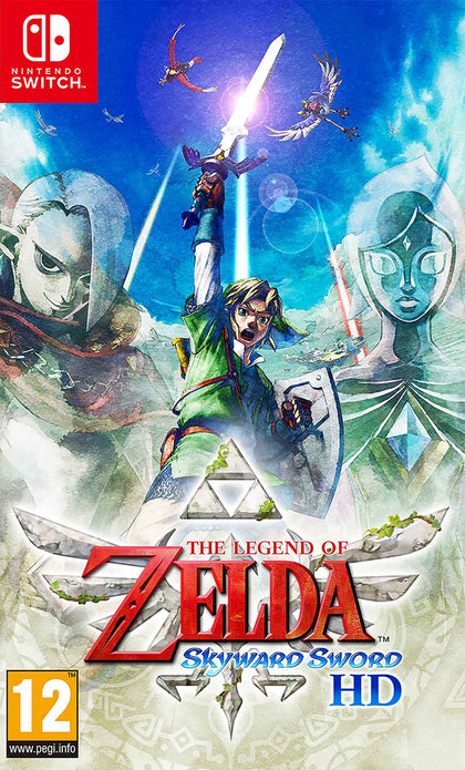 The Legend of Zelda: Skyward Sword HD: Game, Joy-con & Loftwing Amiibo bundle - Video Games by Nintendo The Chelsea Gamer