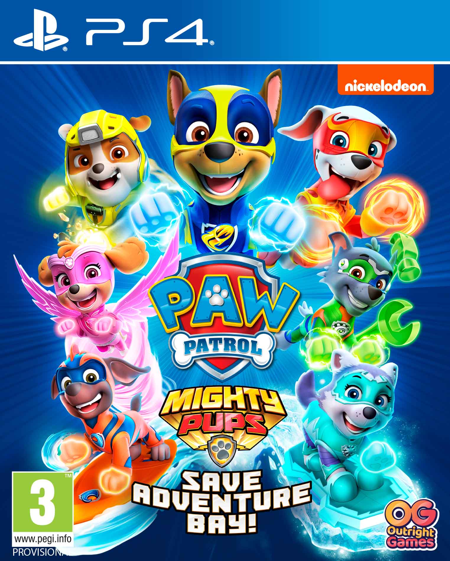 PAW Patrol Mighty Pups Save Adventure Bay - Video Games by Bandai Namco Entertainment The Chelsea Gamer