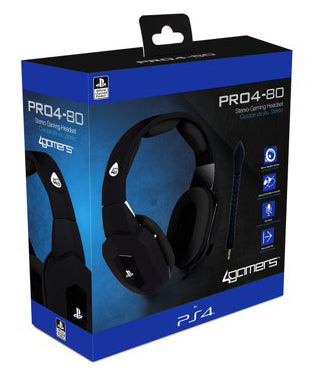 PRO4-80 Stereo Gaming Headset Black - PlayStation 4 - Console Accessories by ABP Technology The Chelsea Gamer
