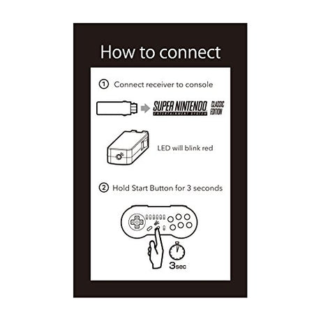 HORI Wireless Mini SNES Fighting Commander Classic Controller - Console Accessories by HORI The Chelsea Gamer