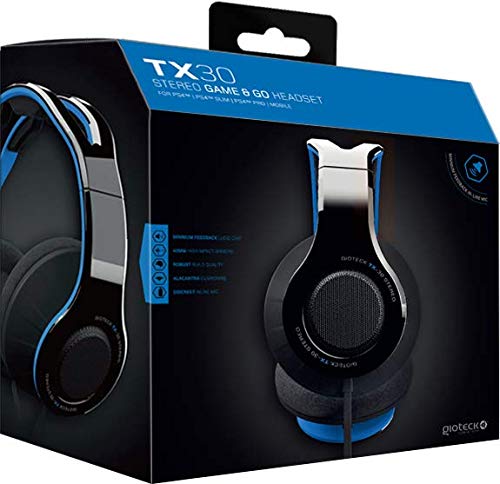 Gioteck TX-30 Stereo Gaming Headset - PlayStation 4 - Console Accessories by Good Better Best - Gioteck The Chelsea Gamer