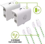 STEALTH SX-C10 Twin Play & Charge Battery Pack White for Xbox One - Console Accessories by ABP Technology The Chelsea Gamer