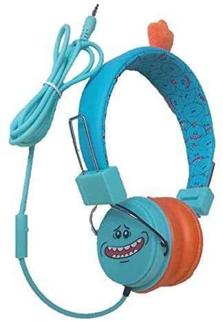 Rick & Morty Blue Headphones - Console Accessories by Lazerbuilt Ltd The Chelsea Gamer